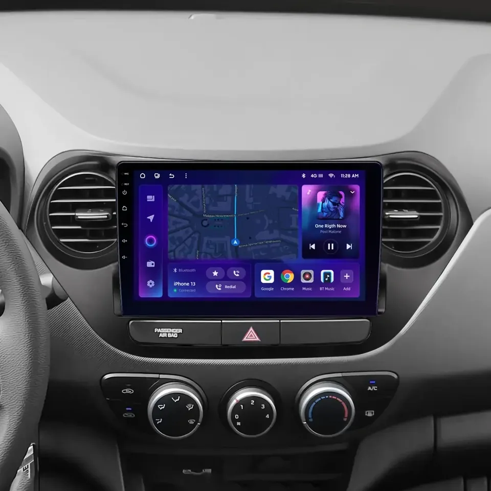 Navigatie Auto MOSS M2 Hyundai i10 2013-2016 4+32GB 10" IPS Octa-core 1.6Ghz, Android 4G Bluetooth 5.1 DSP, imagine produs