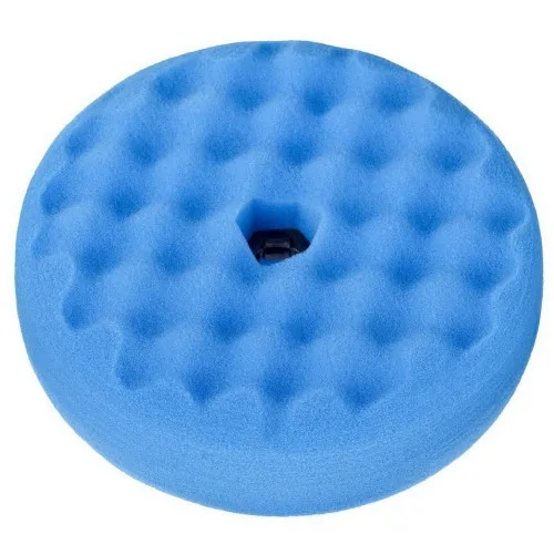 Burete polish fin cu fata dubla 3M Quick Connect, albastru, 150mm , imagine produs