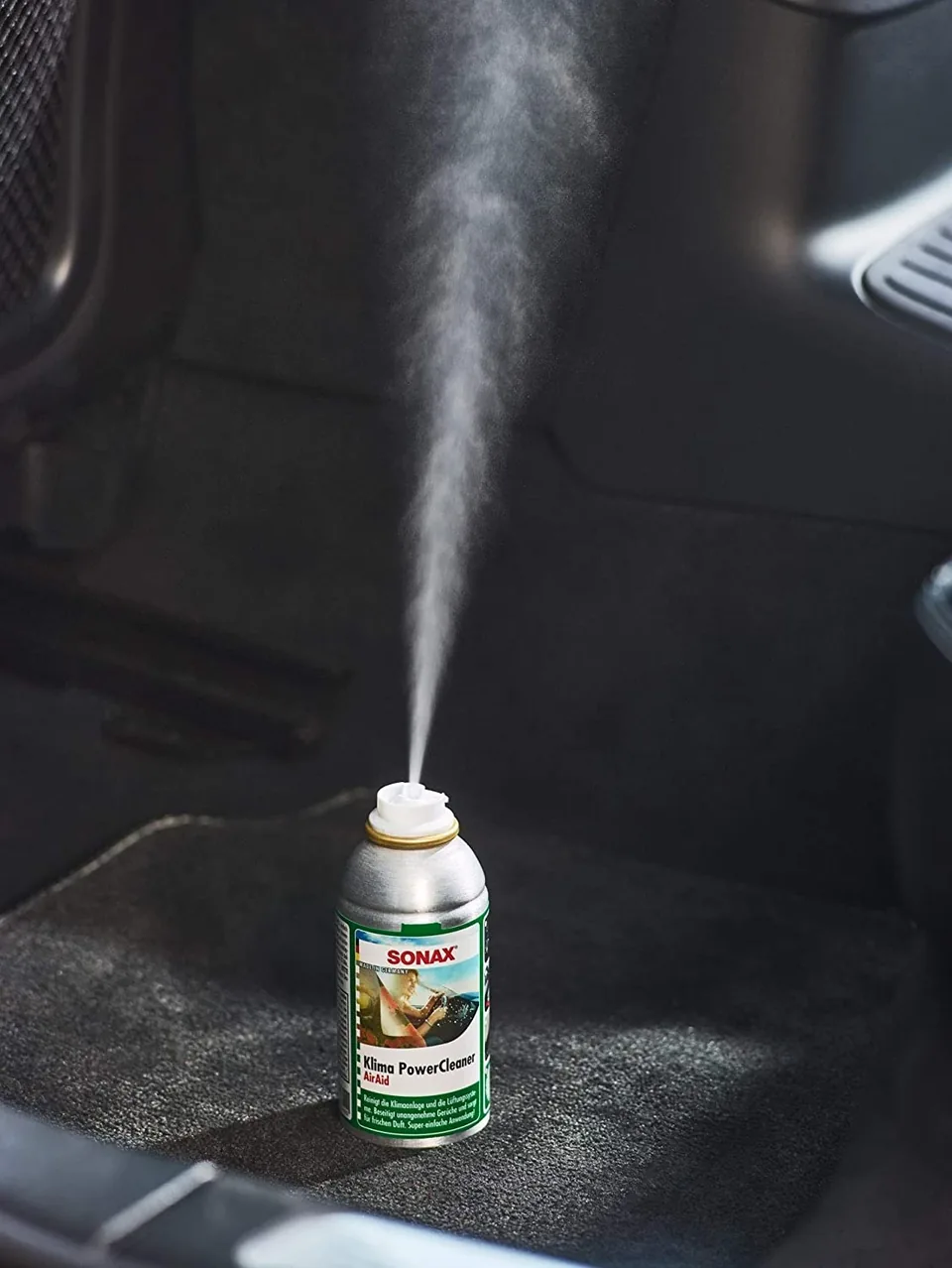 Odorizant auto Ocean Fresh Sonax Klima Power Cleaner 100ml, 323600, imagine produs