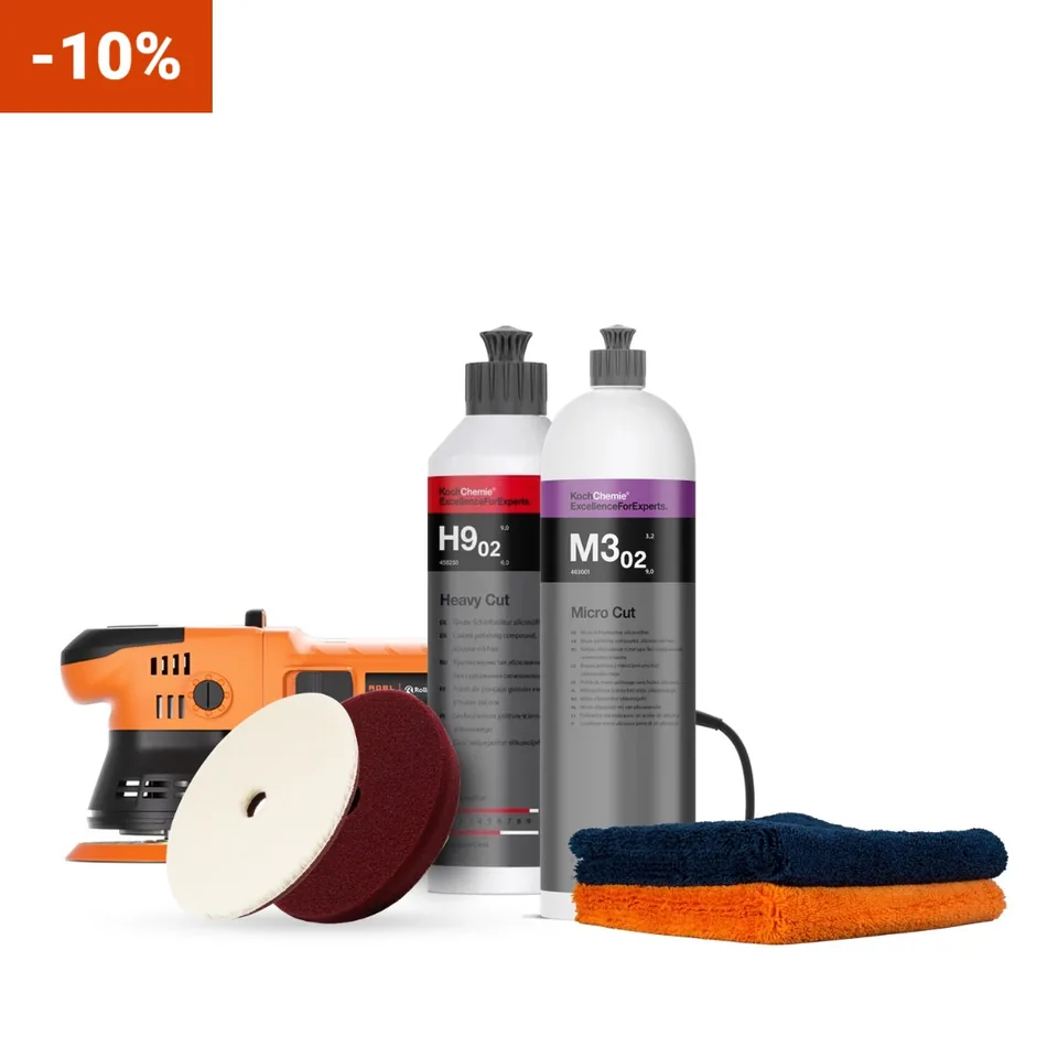 Kit starter polish, 2 step polish Koch Chemie, DA ADBL, 125mm, imagine produs