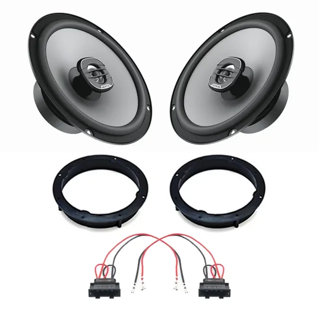Pachet difuzoare auto Hertz Uno dedicat usi spate Skoda Rapid 2012-, RMS 55W, imagine produs