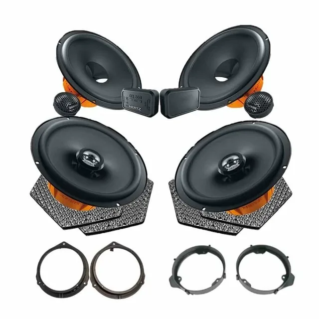 Pachet difuzoare auto Hertz Dieci dedicat Mercedes GLK 2008-2015, RMS 80W, imagine produs