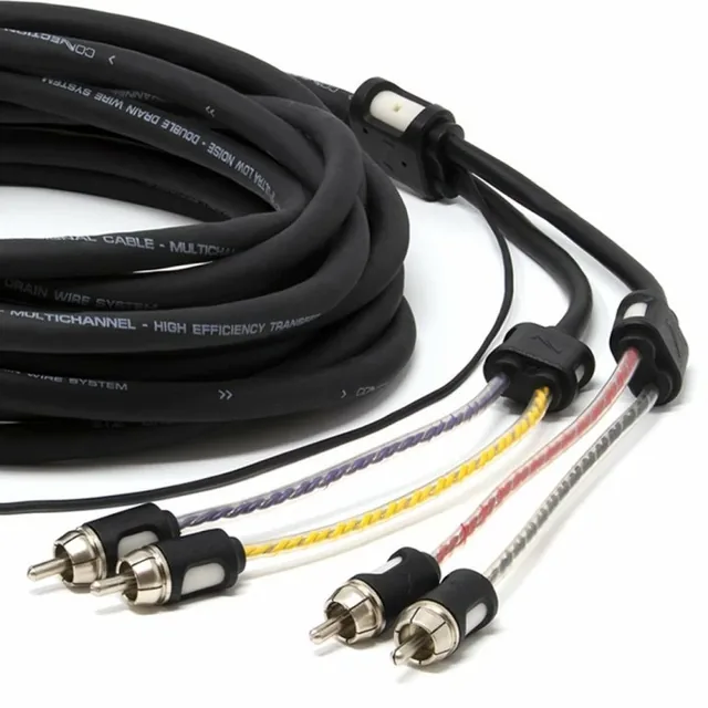 Cablu RCA Multicanal Connection,BT4 550 4 canale, 550cm, imagine produs