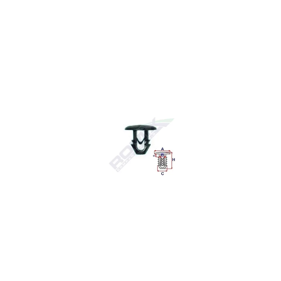 Clips Garnitura Pentru Fiat Ducato Set 25 Buc, imagine produs