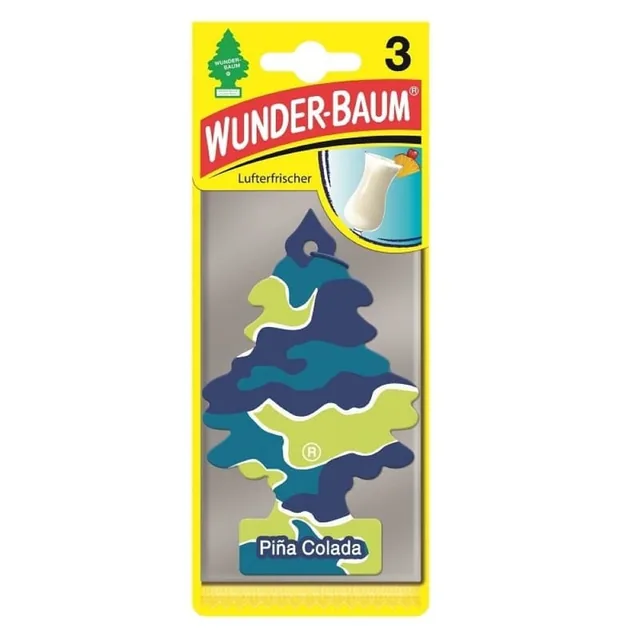 Odorizant Auto Bradut Wunder-Baum Pina Colada, imagine produs