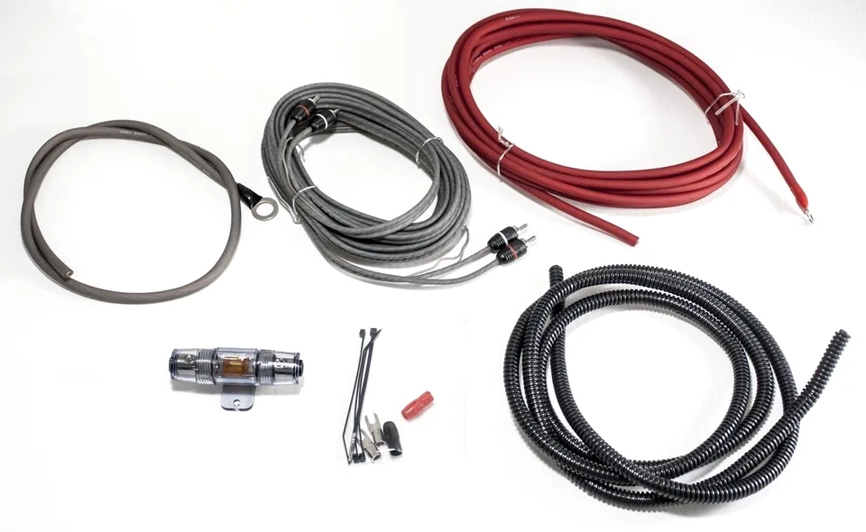 Kit cablu alimentare Four Connect,4-PKIT10, Stage1, 8 AWG (10 mm2), imagine produs