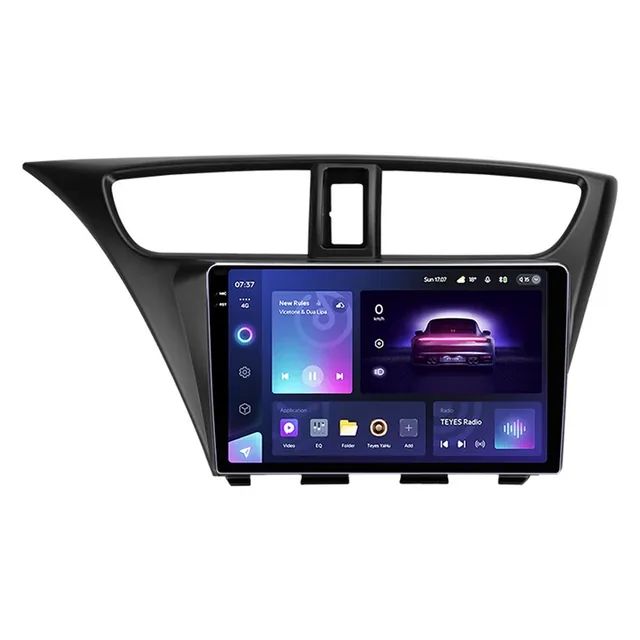 Navigatie Auto Teyes CC3 2K 360 Honda Civic 9 2011-2017 6+128GB 9.5" QLED Octa-core 2Ghz Android 4G Bluetooth 5.1 DSP, imagine produs