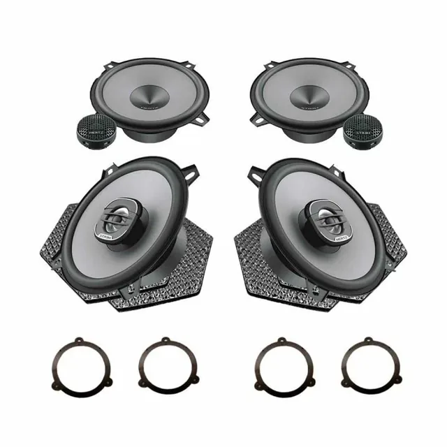 Pachet difuzoare auto Hertz Uno dedicat Renault Fluence 2009-2015, RMS 55W, imagine produs