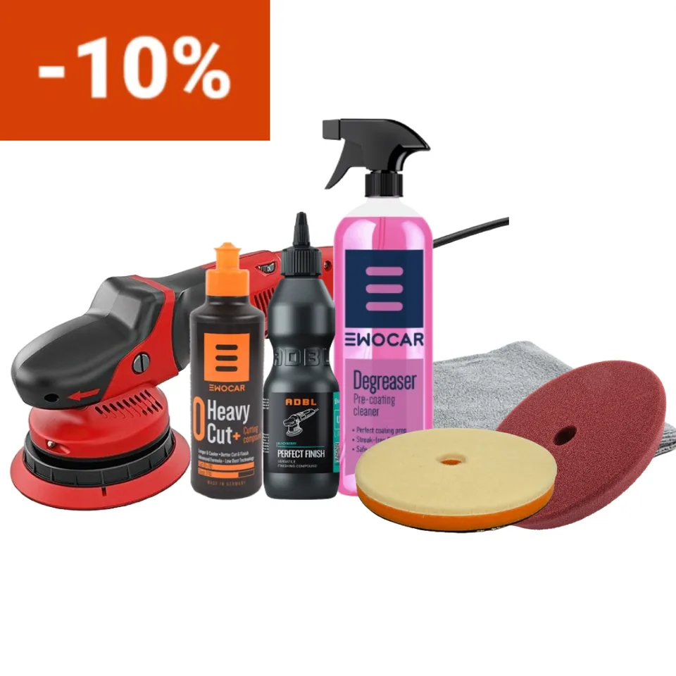 Kit starter, 2 step polish, DA Flex, 150mm, imagine produs