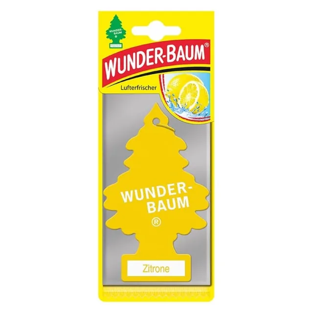 Odorizant Auto Bradut Wunder-Baum Zitrone (Lamaie), imagine produs