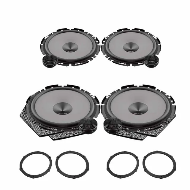 Pachet difuzoare auto Hertz Uno dedicat Peugeot 5008 2017-, RMS 70W, imagine produs