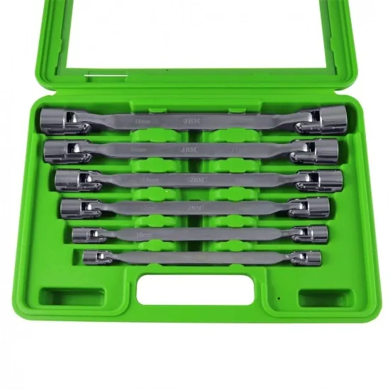 Set Chei Articulate Cu Tubulare Bihexagonale Xzn Jbm, imagine produs