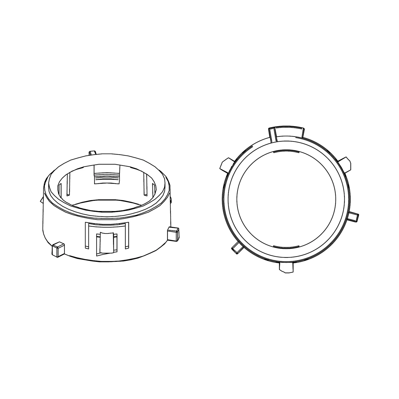 HELIX CFMK20 MB.1 - Adaptoare FlexMount20 pentru tweetere 20mm, imagine produs