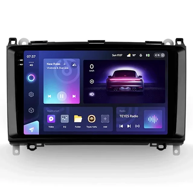 Navigatie Auto Teyes CC3 2K 360 Mercedes-Benz Vito 3 2014-2023 6+128GB 9.5" QLED Octa-core 2Ghz Android 4G Bluetooth 5.1 DSP, imagine produs