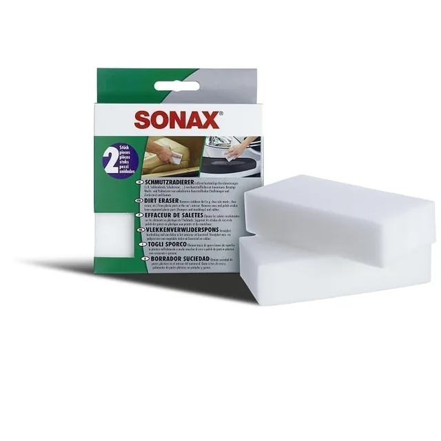 Burete melamina indepartare pete, set 2 bucati Sonax Dirt Eraser 416000, imagine produs