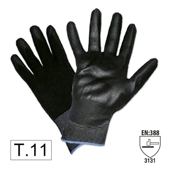 Manusi De Lucru Cu Palma Intarita De Poliuretan T.11 Jbm, imagine produs