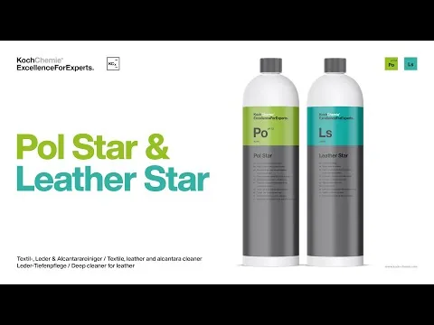 Pol Star soluție curățare textile, piele și Alcantara, pH neutru, imagine produs