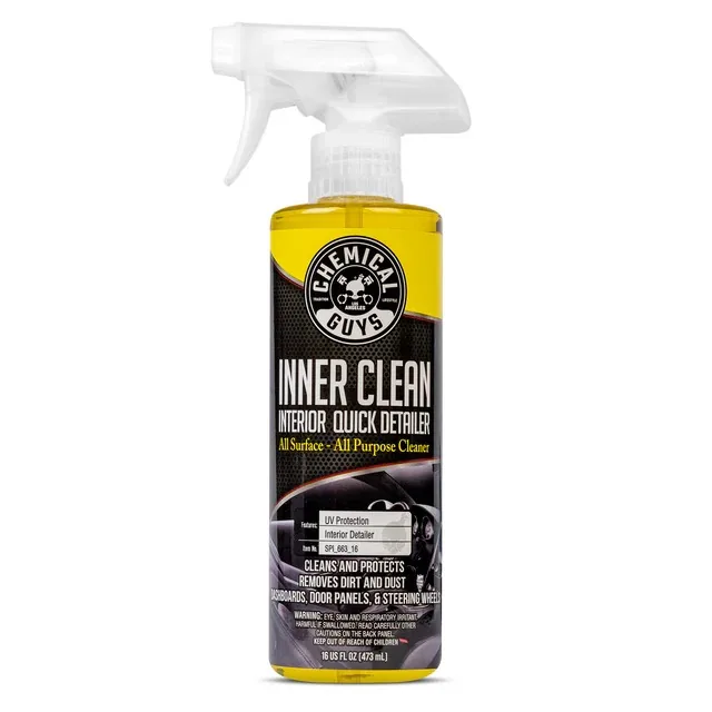 Solutie Detailing Rapid pentru Interior ChemicalGuys Inner Clean Interior Quick Detailer & Protectant, 473 ml, imagine produs