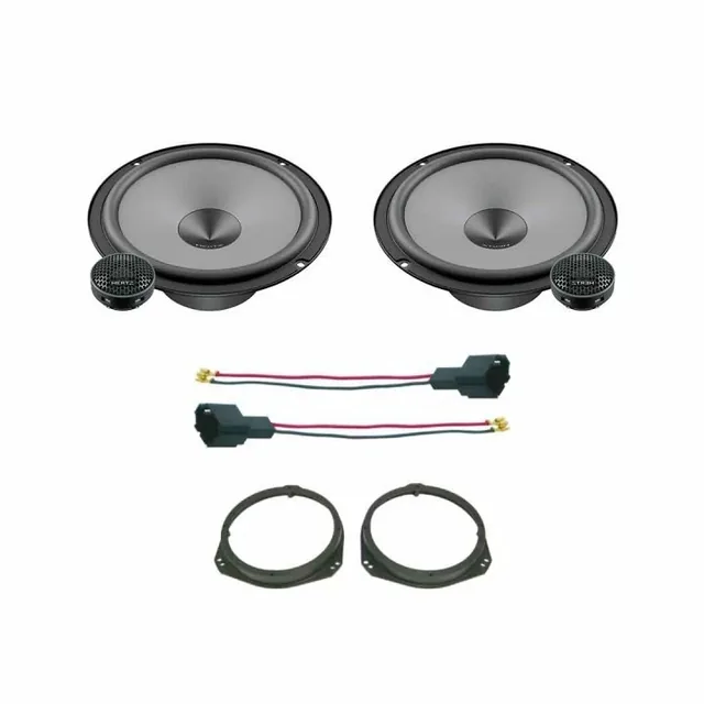 Pachet difuzoare auto Hertz Uno dedicat usi fata Opel Corsa E 2014-2019, RMS 75W, imagine produs