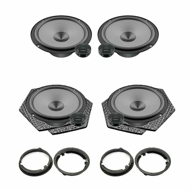 Pachet difuzoare auto Hertz Uno dedicat Mitsubishi Outlander 2005-2012, RMS 75W, imagine produs