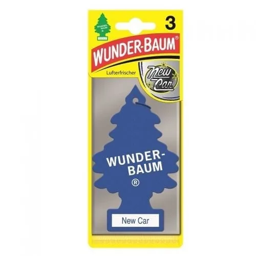 Set 3 Bucati Odorizante Auto Bradut Wunder-baum New Car, imagine produs