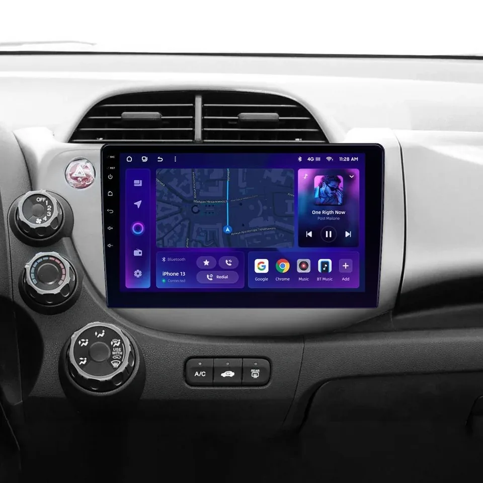 Navigatie Auto MOSS M2 Honda Jazz 2 2007-2014 4+64GB 10" IPS Octa-core 1.6Ghz, Android 4G Bluetooth 5.1 DSP, imagine produs