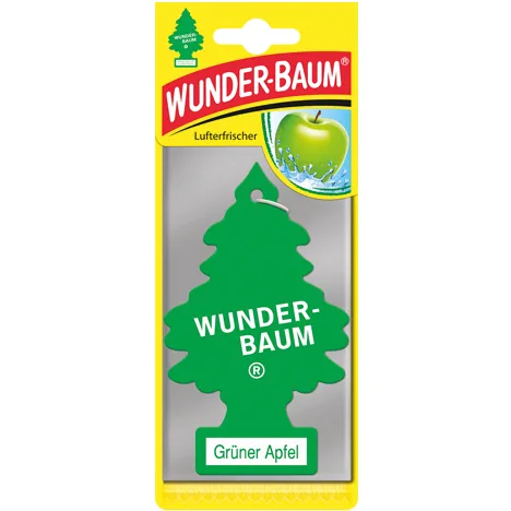 Odorizant Auto Conserva Wunder-Baum Green Apple, imagine produs
