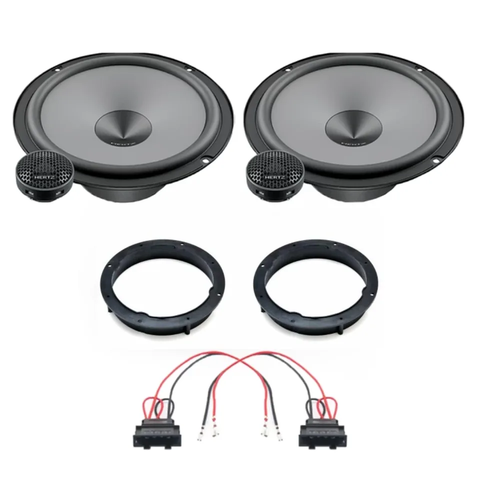 Pachet difuzoare auto Hertz Uno dedicat usi fata Skoda Rapid 2012-, RMS 75W, imagine produs