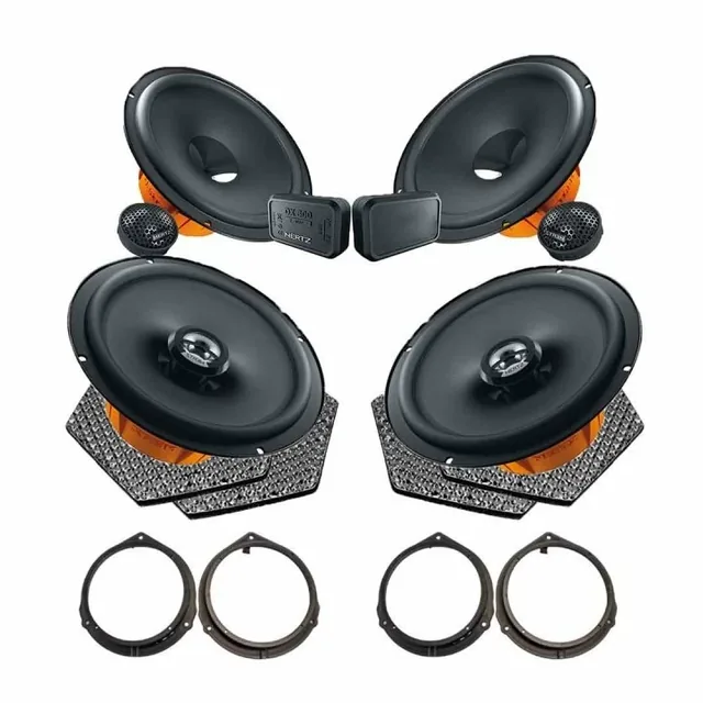 Pachet difuzoare auto Hertz Dieci dedicat Mercedes C Class 2007-2015, RMS 80W, imagine produs
