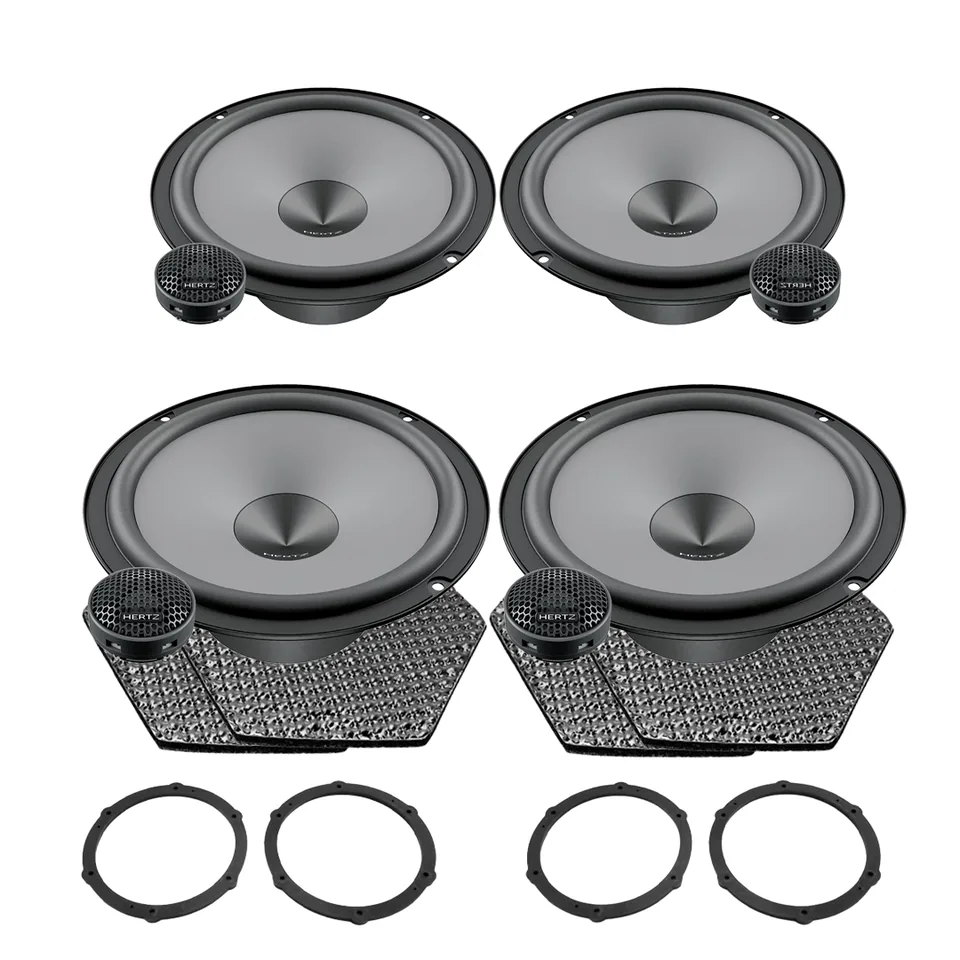 Pachet difuzoare auto Hertz Uno dedicat Peugeot 308 2020-, RMS 75W, imagine produs