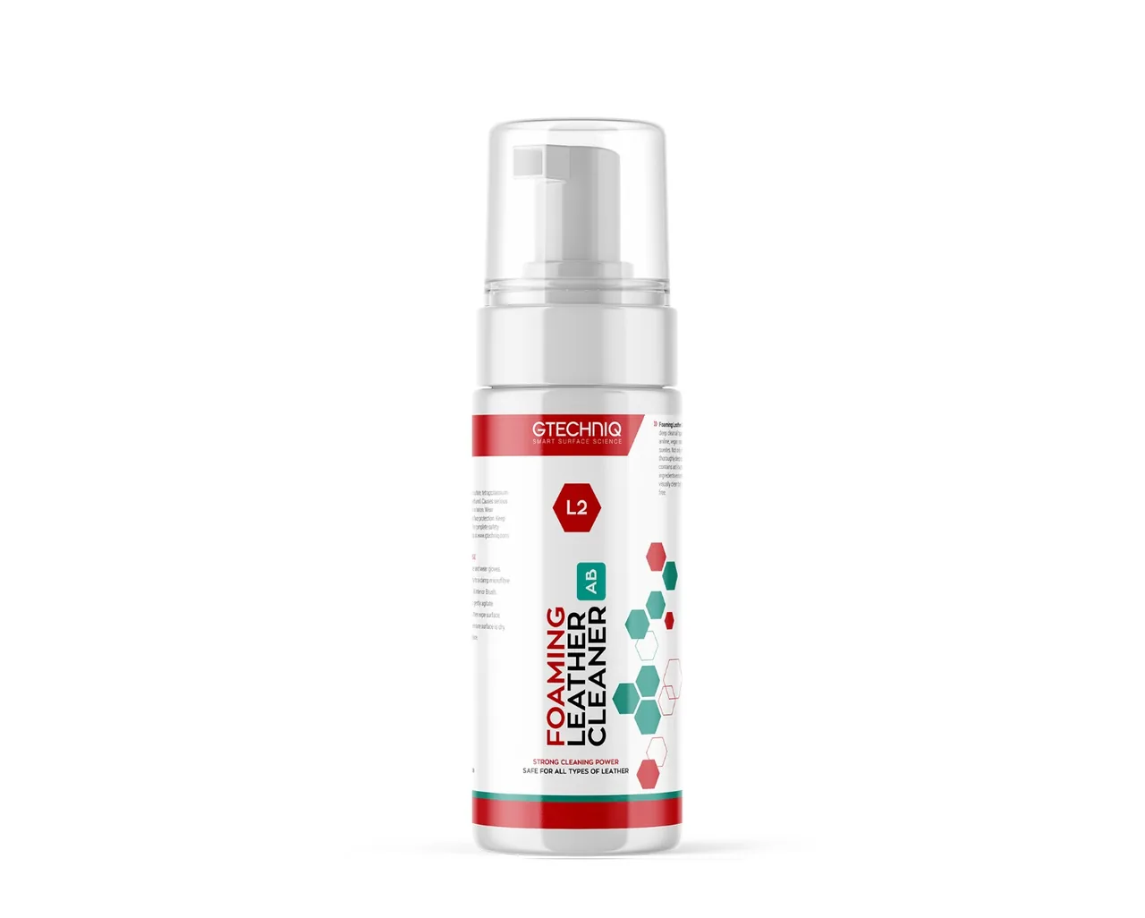 Solutie curatare piele antibacteriana Gtechniq Foaming Leather Cleaner, 200ml, imagine produs