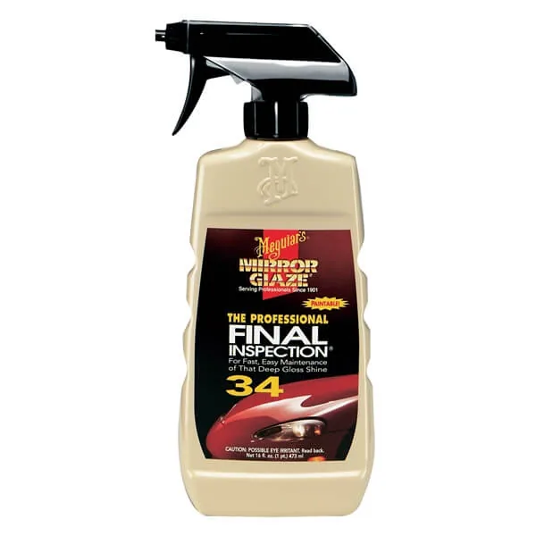 Solutie curatare - Mirror Glaze Final Inspection Meguiar's M3416, imagine produs