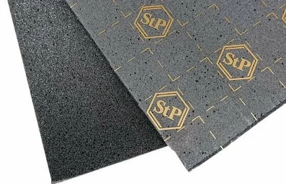 Insonorizant auto Premium STP Biplast 10mm, 1,85m2, Bulk pack, imagine produs