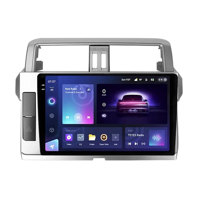 Navigatie Auto Teyes CC3 2K 360° Toyota Land Cruiser Prado J200 2013-2017 6+128GB 10.36" QLED Octa-core 2Ghz, Android 4G Bluetooth 5.1 DSP, imagine produs