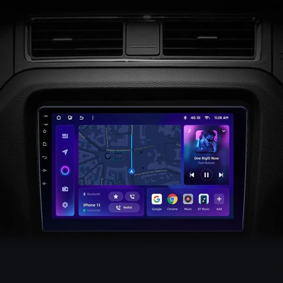 Navigatie Auto MOSS M2 Ford Mustang 5 2005-2014 4+32GB 10" IPS Octa-core 1.6Ghz, Android 4G Bluetooth 5.1 DSP, imagine produs