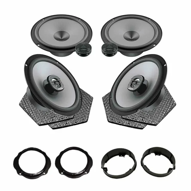 Pachet difuzoare auto Hertz Uno dedicat Ford Focus C-Max 2003-2010, RMS 75W, imagine produs