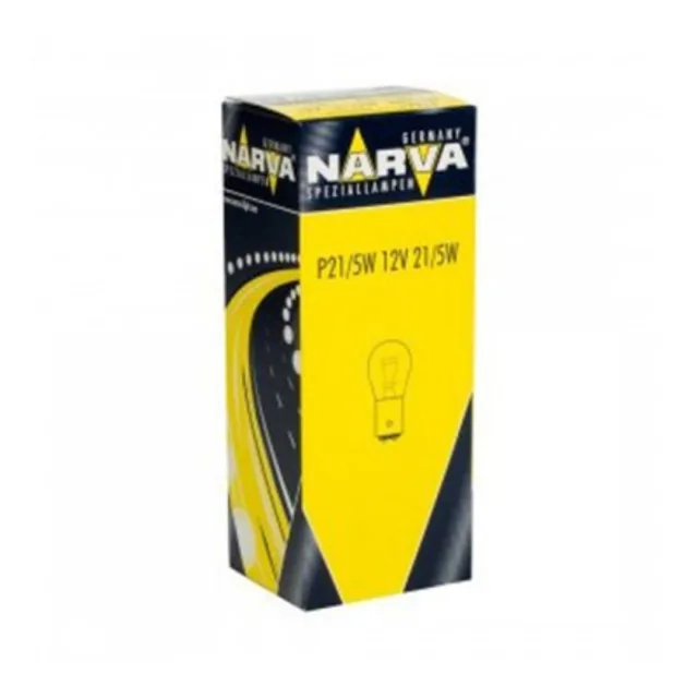 Bec 12V P21/5W Set 10 Buc Narva, imagine produs
