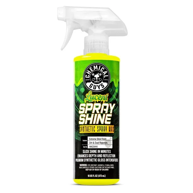 Ceara auto lichida ChemicalGuys LUCENT SPRAY SHINE, 473 ml, imagine produs