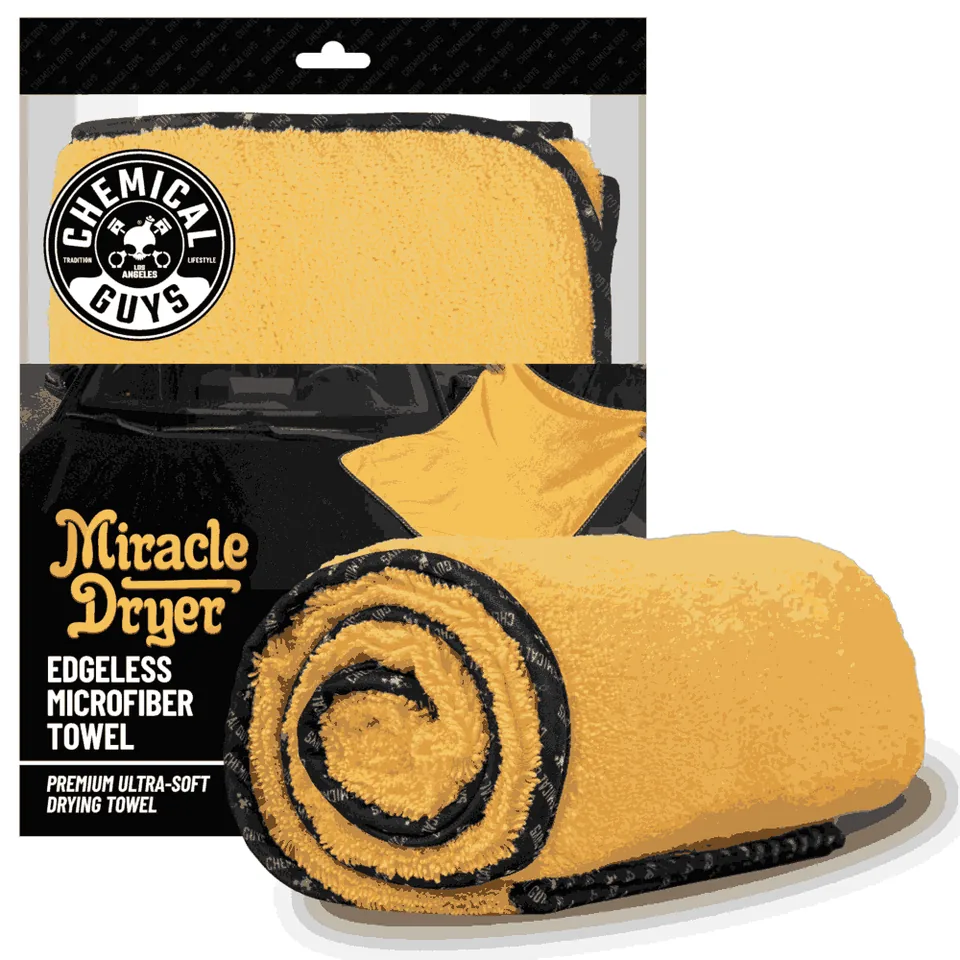 Prosop uscare auto din microfibre ChemicalGuys MIRACLE DRYER MICROFIBER DRYING TOWEL, imagine produs