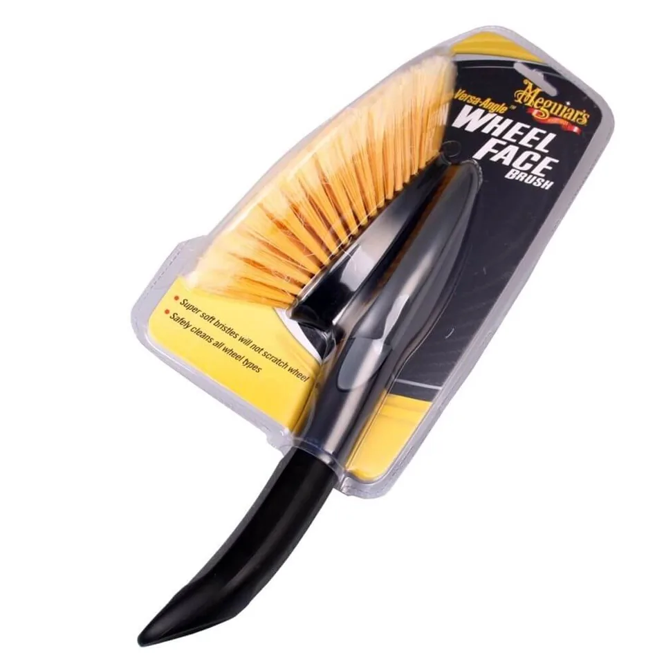 Perie curbata spalat jante - Versa Angle Wheel Face Brush Meguiar's X1025, imagine produs