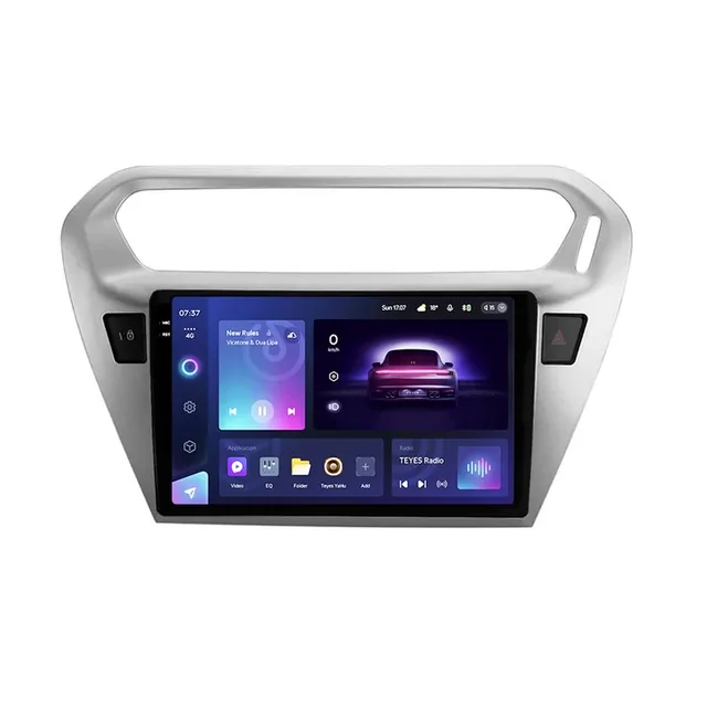 Navigatie Auto Teyes CC3 2K 360° Peugeot 301 2012-2016 6+128GB 9.5" QLED Octa-core 2Ghz, Android 4G Bluetooth 5.1 DSP, imagine produs