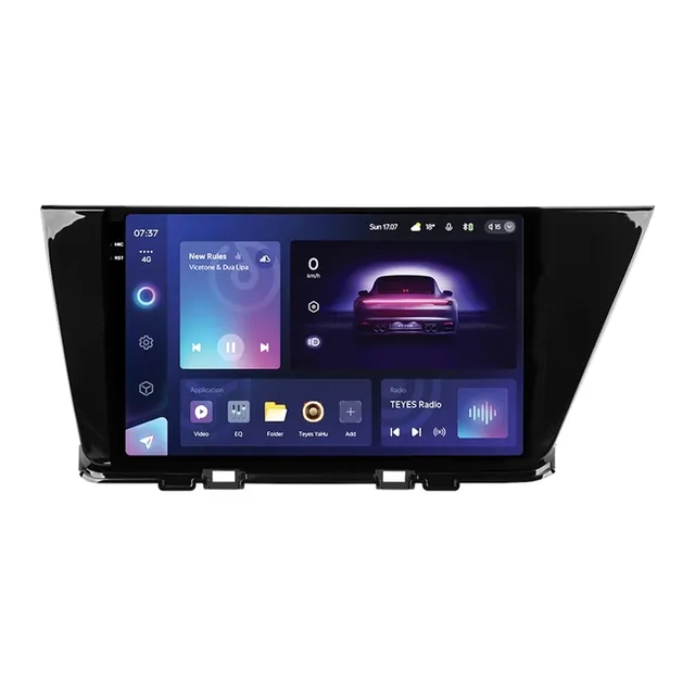 Navigatie Auto Teyes CC3 2K 360° Kia Niro 2016-2019 6+128GB 9.5" QLED Octa-core 2Ghz, Android 4G Bluetooth 5.1 DSP, imagine produs