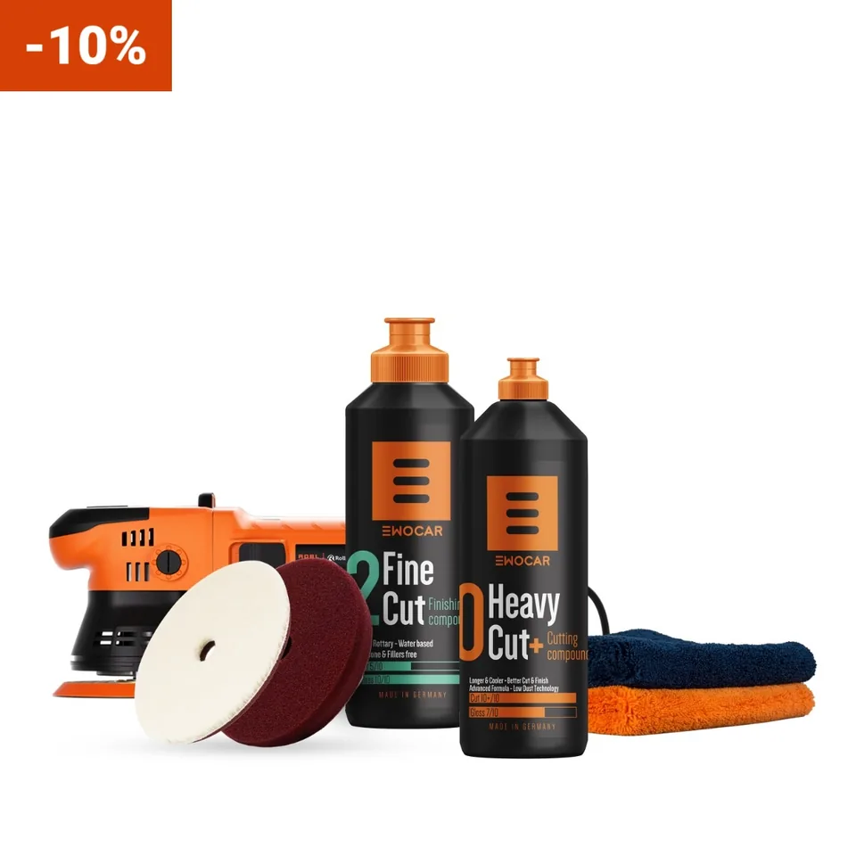 Kit starter polish, 2 step polish, DA ADBL, 125mm, imagine produs