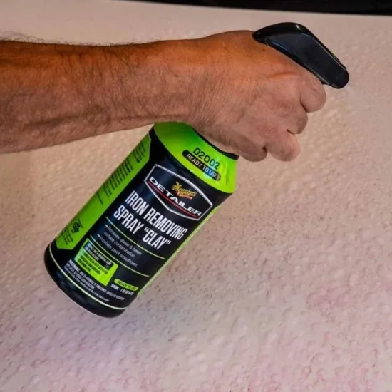 Solutie decontaminare chimica Meguiar's Iron Removing Spray Clay, 946ml , imagine produs