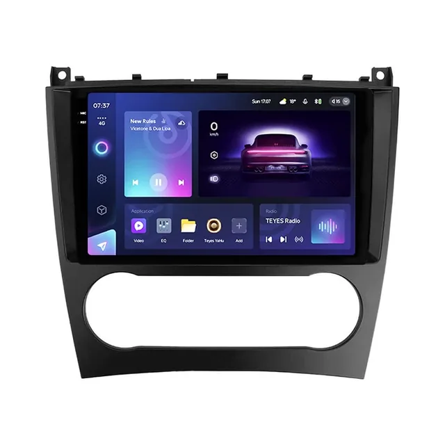 Navigatie Auto Teyes CC3 2K 360 Mercedes-Benz CL C216 2006-2014 6+128GB 9.5" QLED Octa-core 2Ghz Android 4G Bluetooth 5.1 DSP, imagine produs