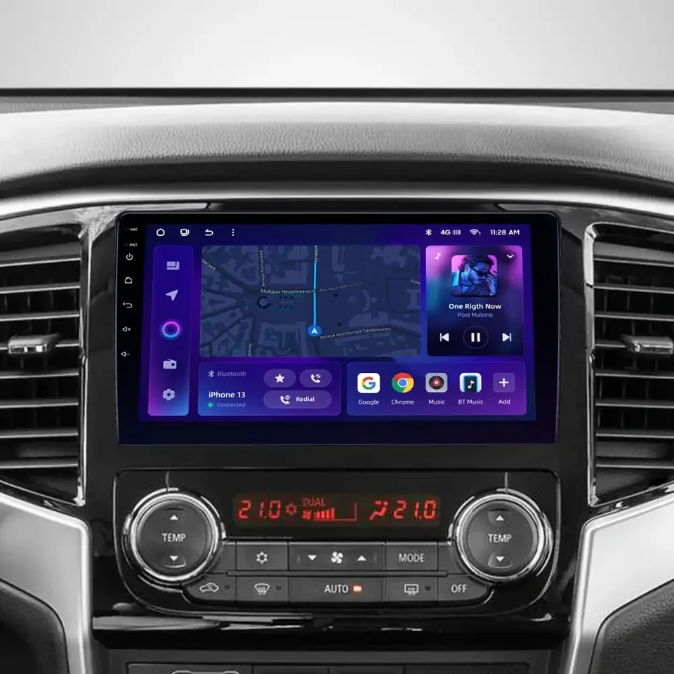 Navigatie Auto MOSS M2 Mitsubishi L200 5 2018-2020 4+32GB 9" IPS Octa-core 1.6Ghz, Android 4G Bluetooth 5.1 DSP, imagine produs