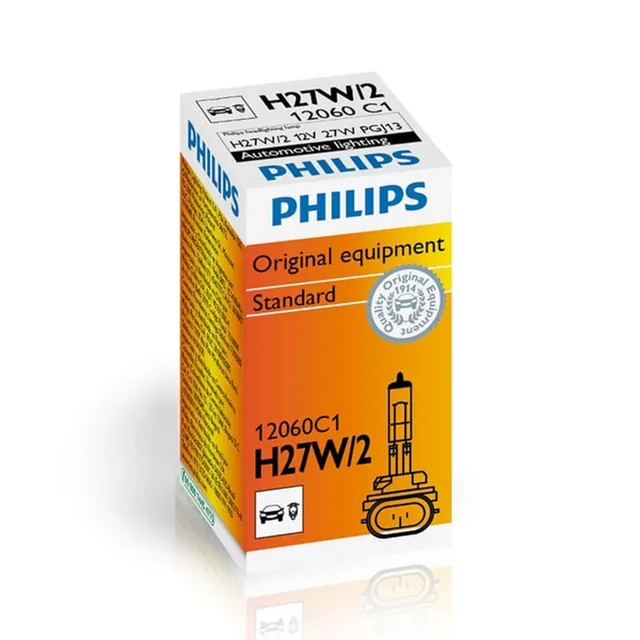 Bec Proiector H27W/2 12V Pgj13 Vision Philips, imagine produs