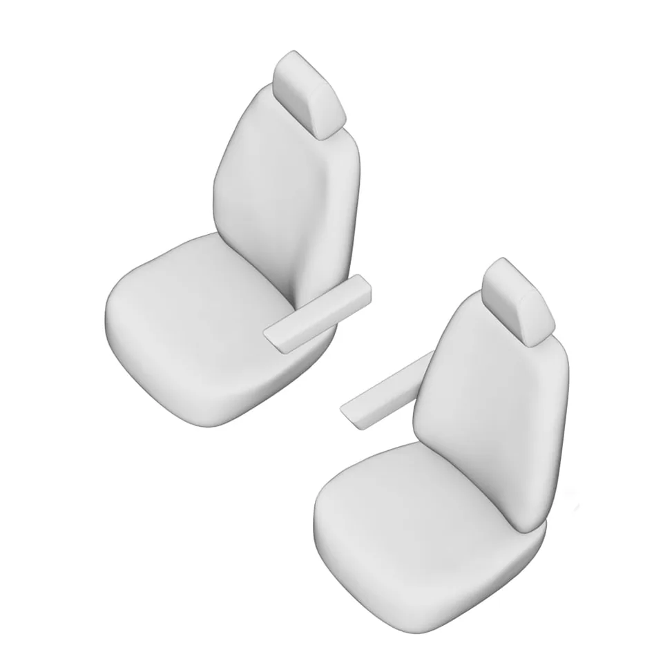 Huse auto dedicate Umbrella pentru Mercedes Sprinter cu 2 locuri (2007-2018), imagine produs