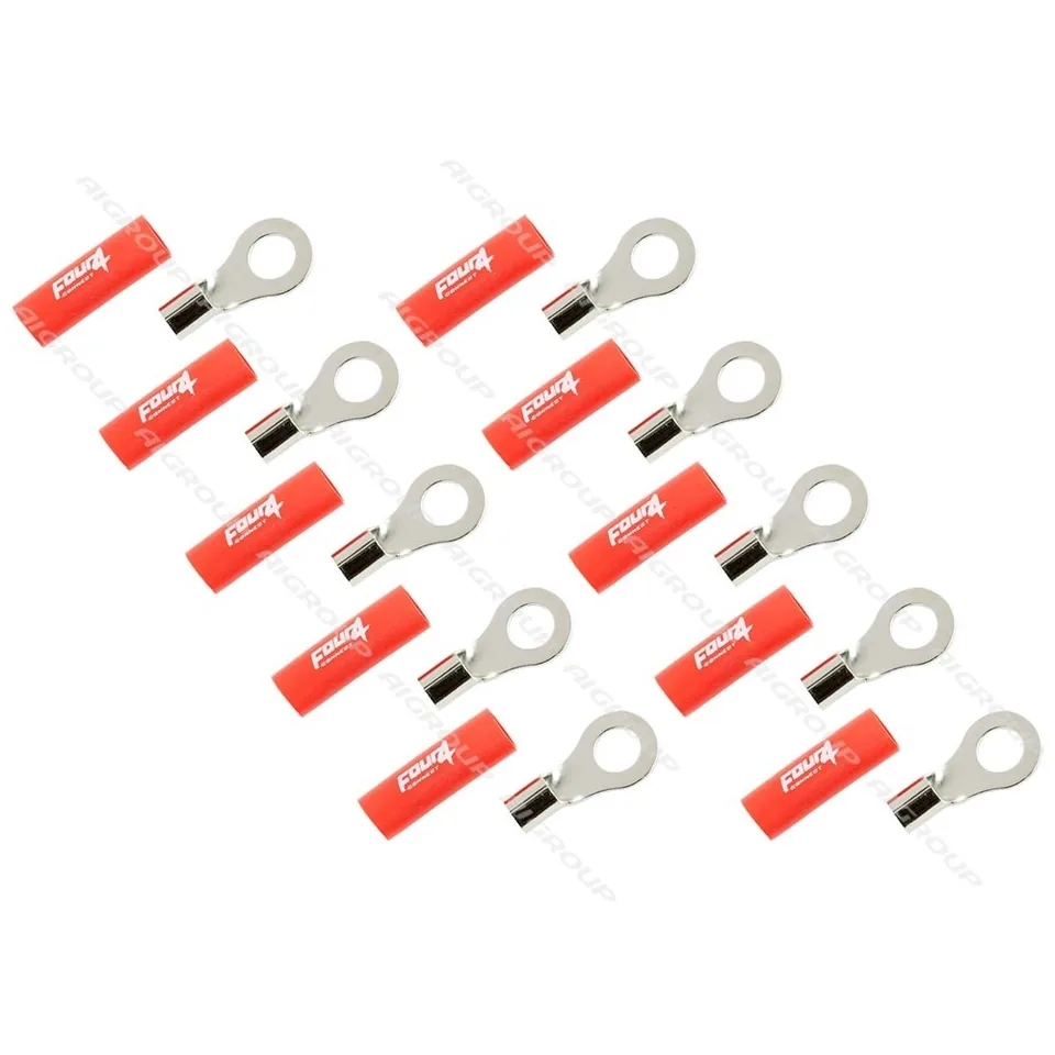 Inel terminal Four Connect, 4-690942, M8, 20 mm2, Set 10 Buc, imagine produs