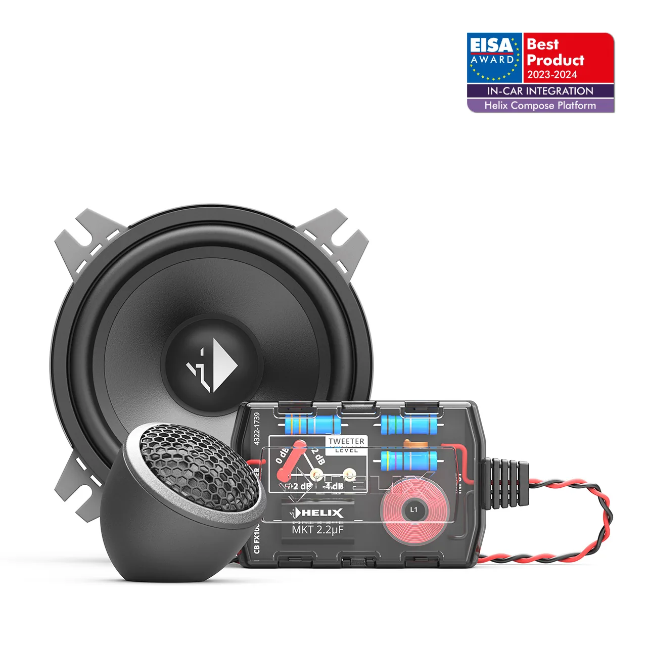 HELIX CB K100.2-S3 - Sistem component 2 căi 100mm (3 Ω), imagine produs